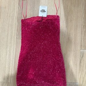 Princess Polly Pink Sequin Mini Dress